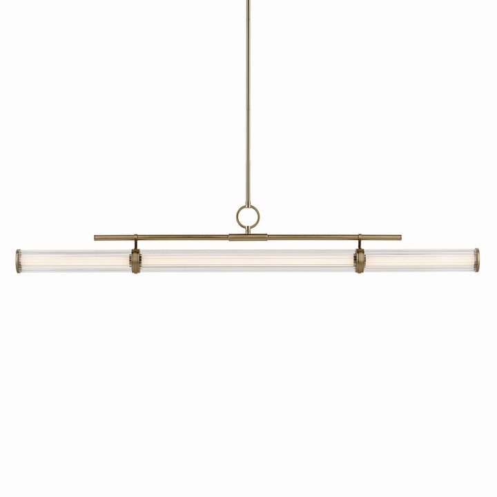 Kichler Canada - 52754CPZLED - LED Linear Chandelier - Riven - Champagne Bronze