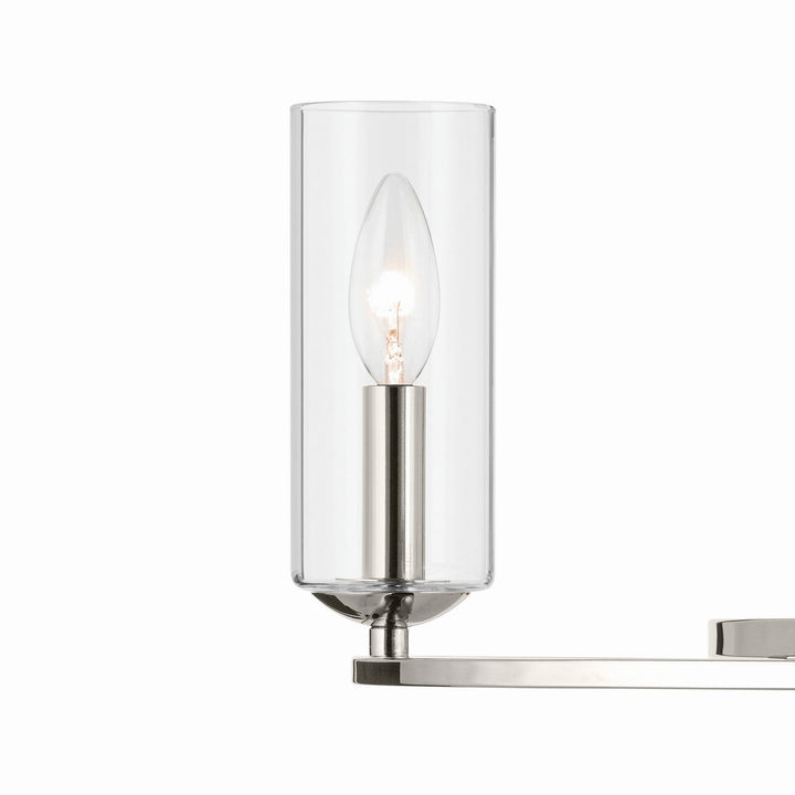 Kichler Canada - 52771PN - Six Light Chandelier - Harpin - Polished Nickel