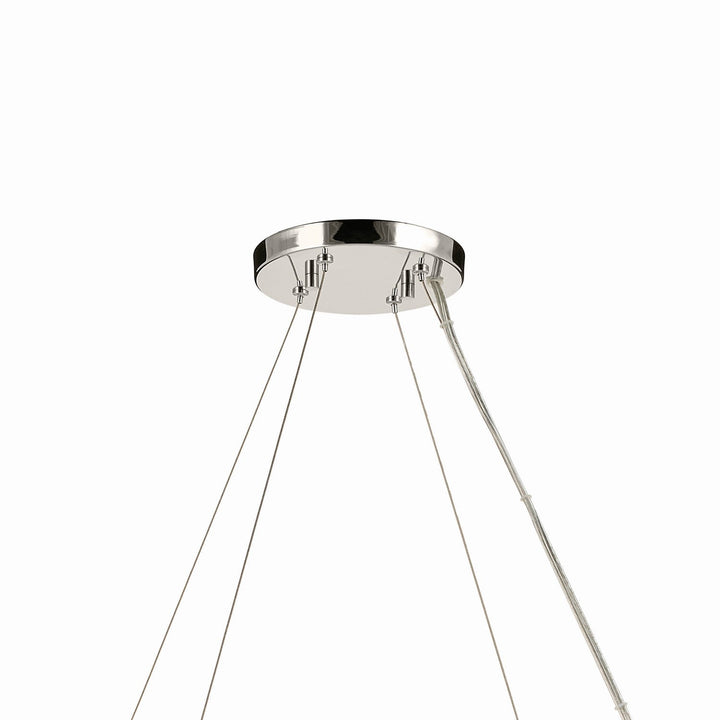 Kichler Canada - 52771PN - Six Light Chandelier - Harpin - Polished Nickel