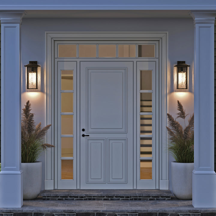 Kichler Canada - 49928OZ - One Light Outdoor Wall Mount - Capanna - Olde Bronze