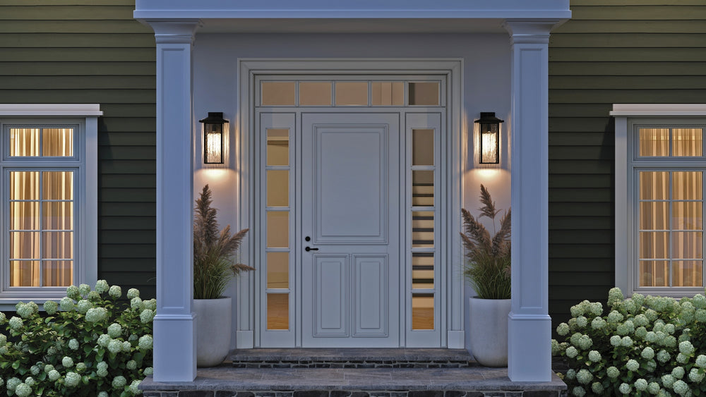 Kichler Canada - 49928BKT - One Light Outdoor Wall Mount - Capanna - Textured Black