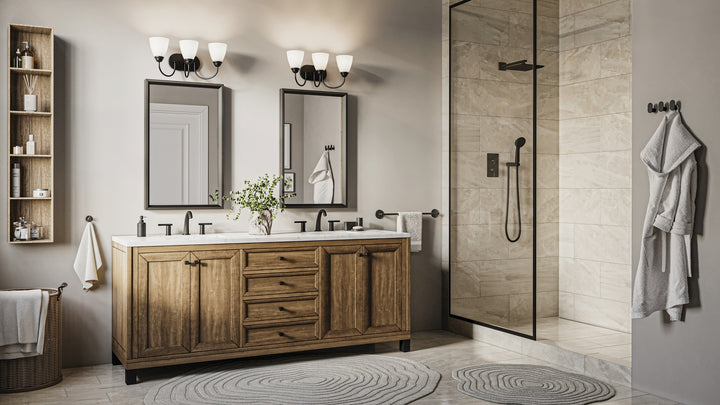 Kichler Canada - 45639BK - Three Light Bath - Jolie - Black