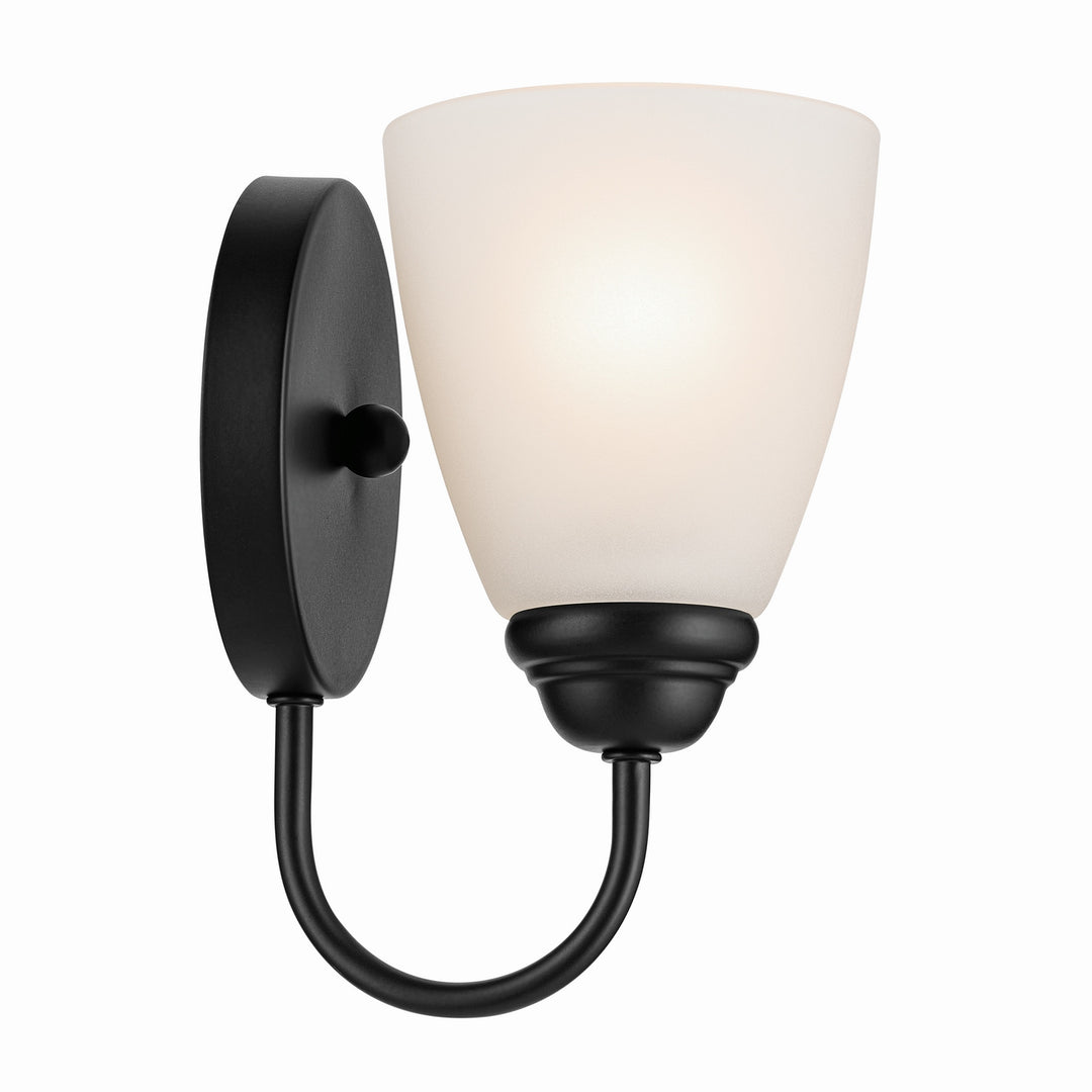 Kichler Canada - 45637BK - One Light Wall Sconce - Jolie - Black