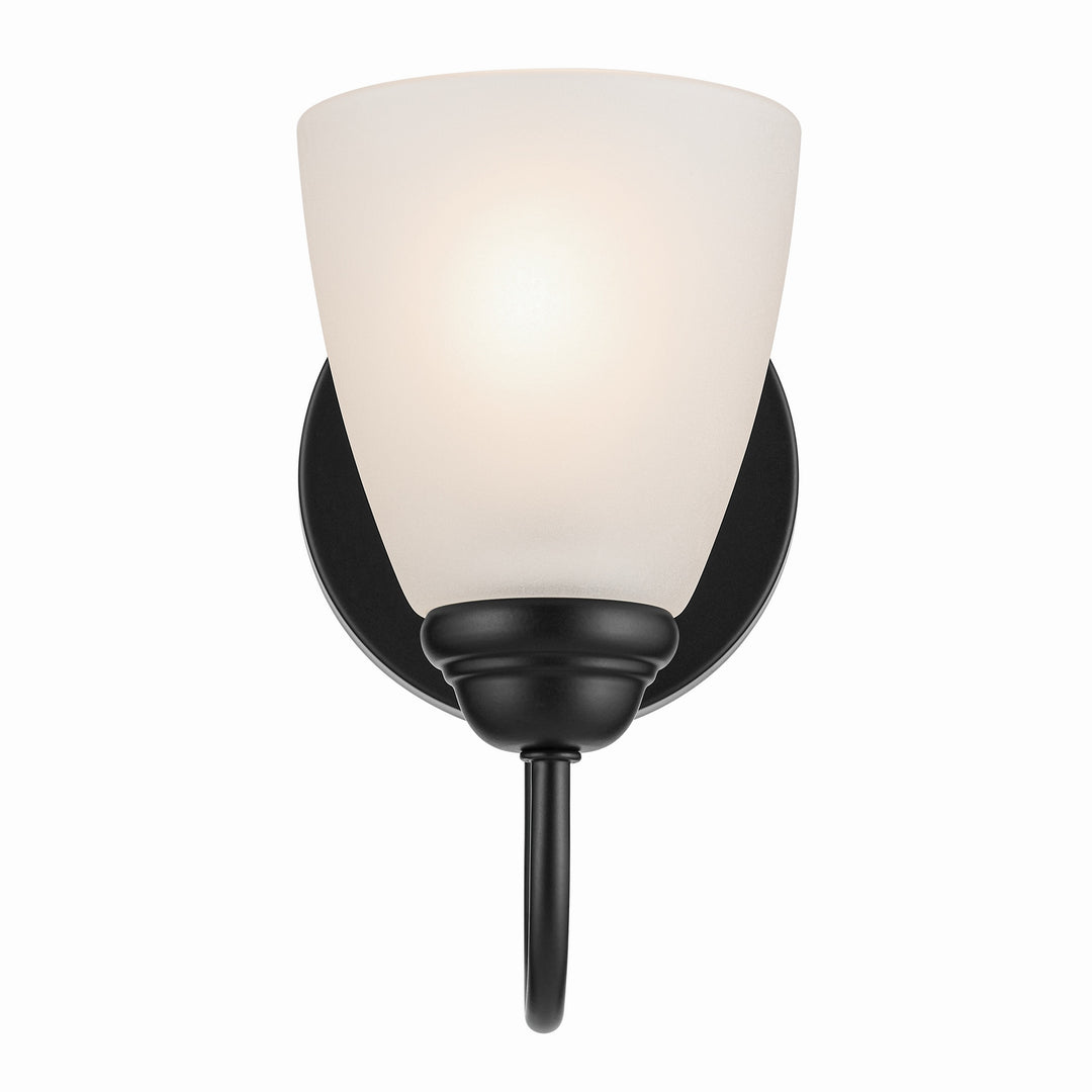 Kichler Canada - 45637BK - One Light Wall Sconce - Jolie - Black
