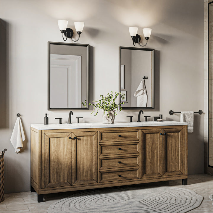 Kichler Canada - 45638BK - Two Light Bath - Jolie - Black