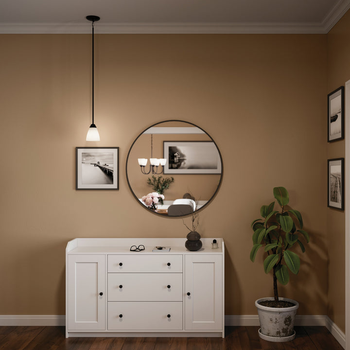 Kichler Canada - 43640BK - One Light Mini Pendant - Jolie - Black