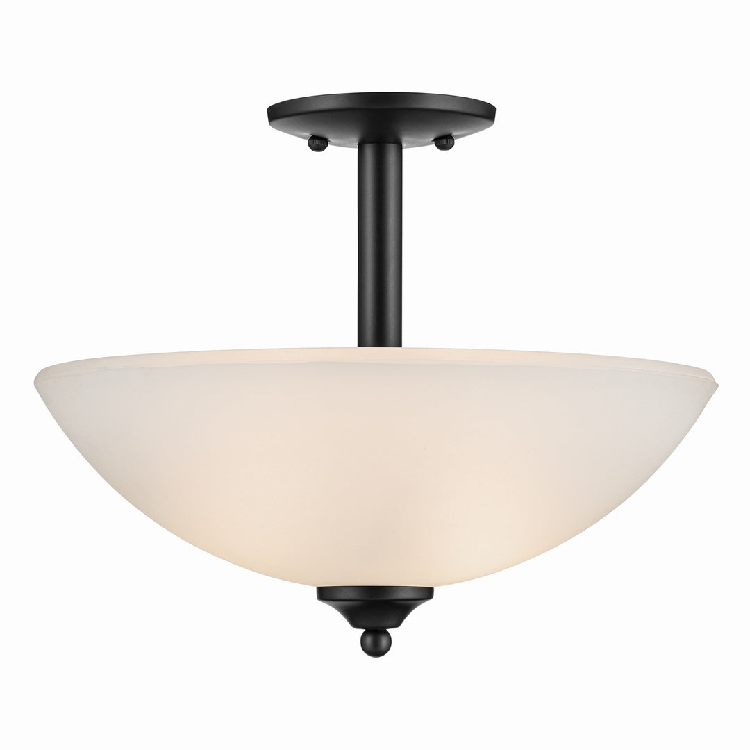 Kichler Canada - 43641BK - Two Light Pendant/Semi Flush - Jolie - Black