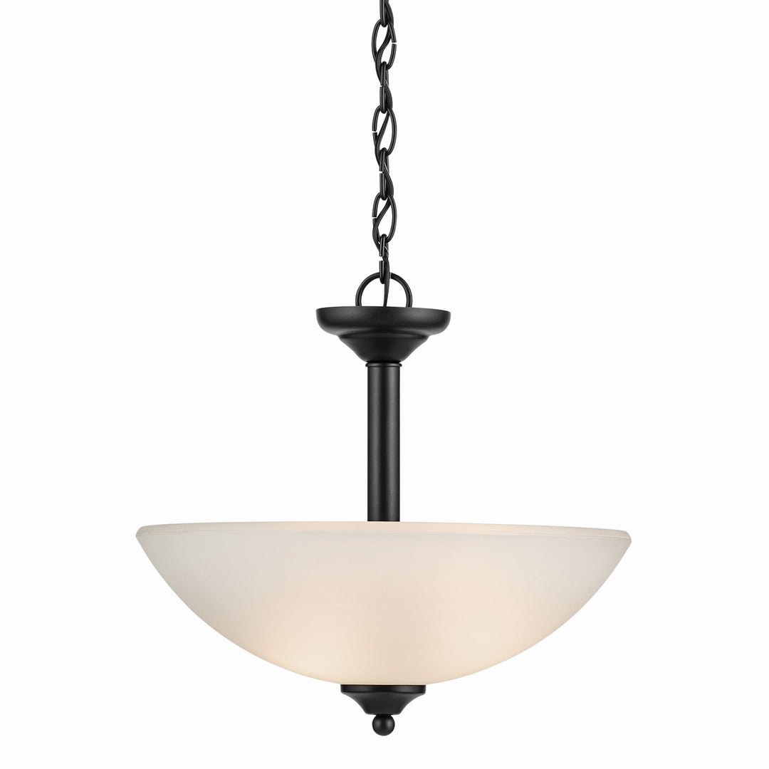Kichler Canada - 43641BK - Two Light Pendant/Semi Flush - Jolie - Black