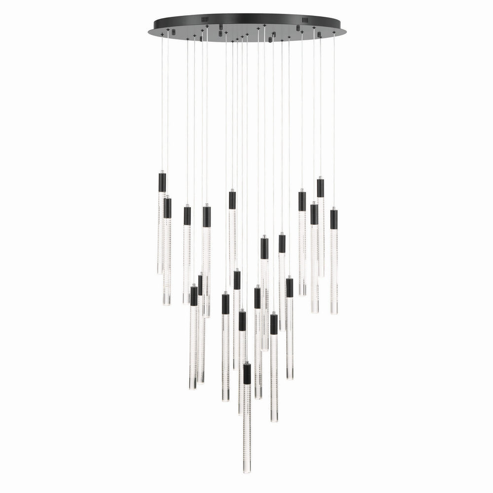 Artcraft Canada - AC12140BK - LED Chandelier - Celine - Brass