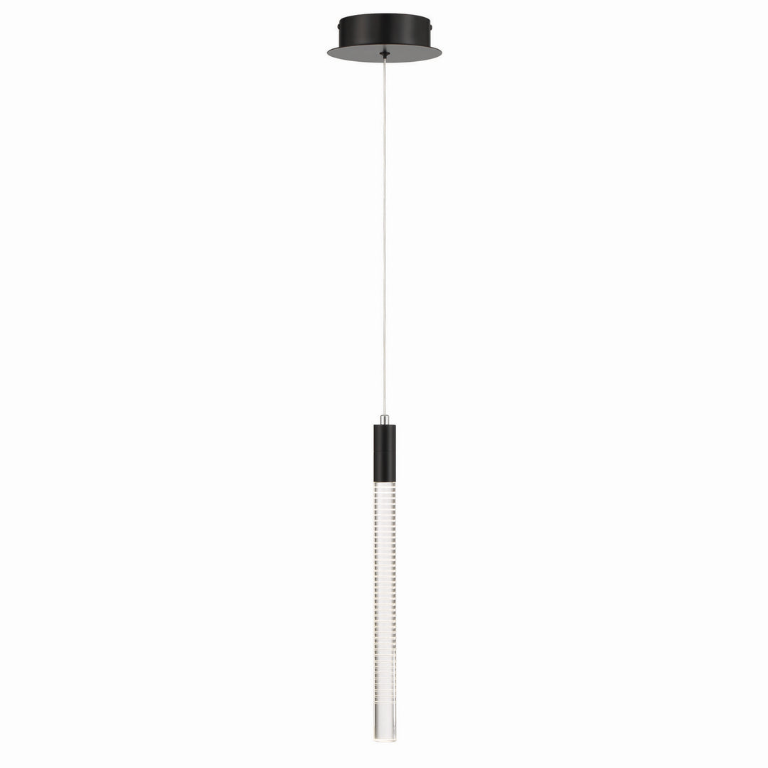 Artcraft Canada - AC12141BK - LED Pendant - Celine - Black
