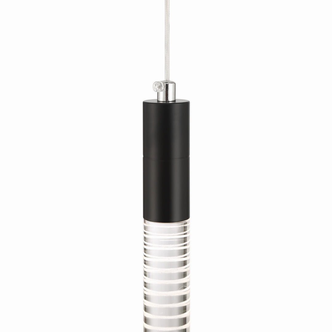 Artcraft Canada - AC12141BK - LED Pendant - Celine - Black