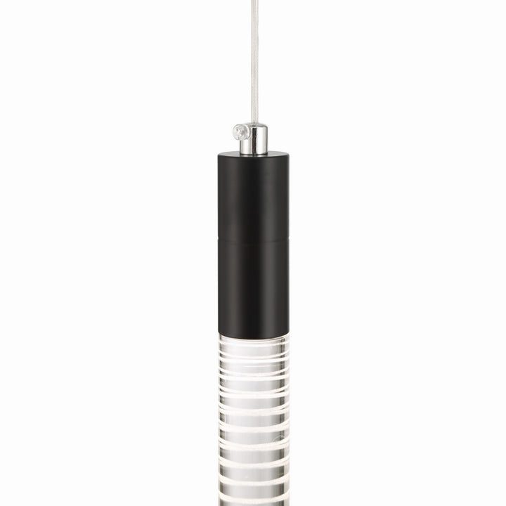 Artcraft Canada - AC12141BK - LED Pendant - Celine - Black