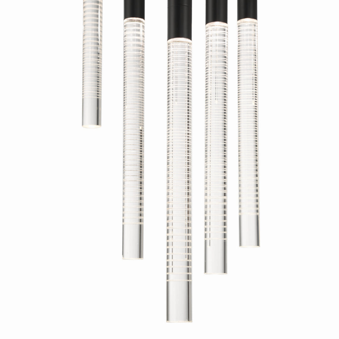 Artcraft Canada - AC12143BK - LED Chandelier - Celine - Black