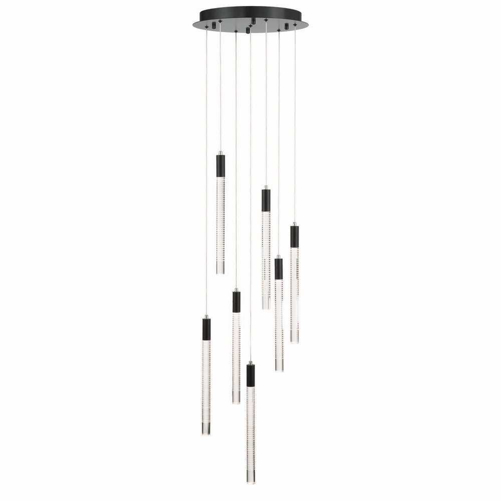Artcraft Canada - AC12147BK - LED Chandelier - Celine - Black