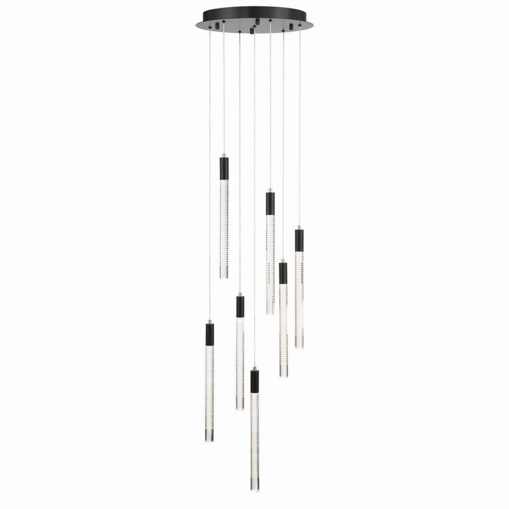 Artcraft Canada - AC12147BK - LED Chandelier - Celine - Black