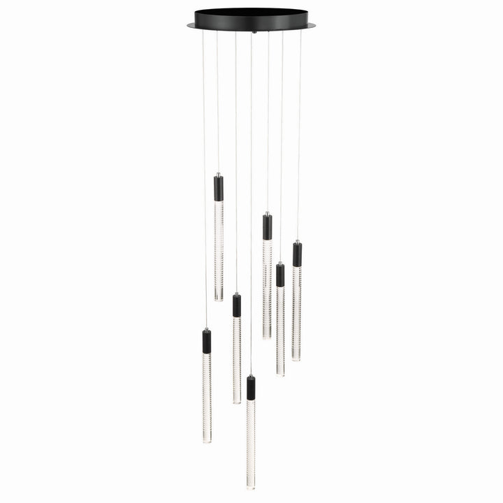 Artcraft Canada - AC12147BK - LED Chandelier - Celine - Black