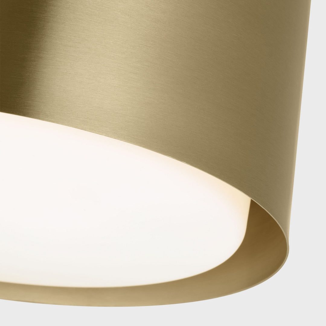 Visual Comfort Studio Canada - DJF1051SB - One Light Flush Mount - Dartmore - Satin Brass