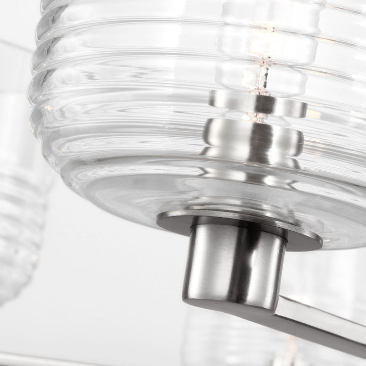 Visual Comfort Studio Canada - DJC1216BS - Six Light Chandelier - Lochdale - Brushed Nickel