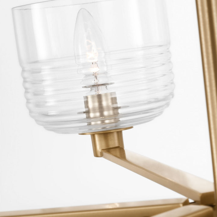 Visual Comfort Studio Canada - DJC1216SB - Six Light Chandelier - Lochdale - Satin Brass