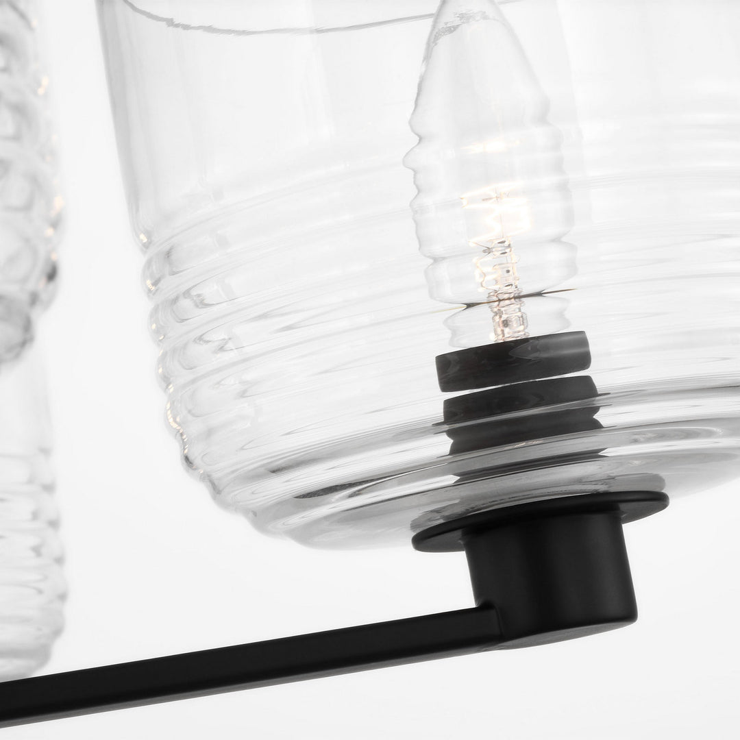 Visual Comfort Studio Canada - DJC1225MBK - Five Light Chandelier - Lochdale - Midnight Black