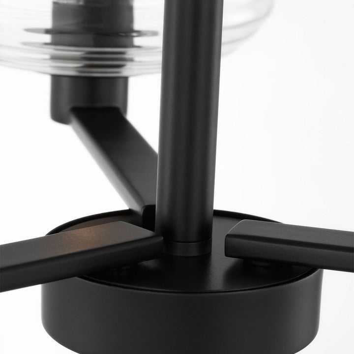 Visual Comfort Studio Canada - DJC1233MBK - Three Light Chandelier - Lochdale - Midnight Black