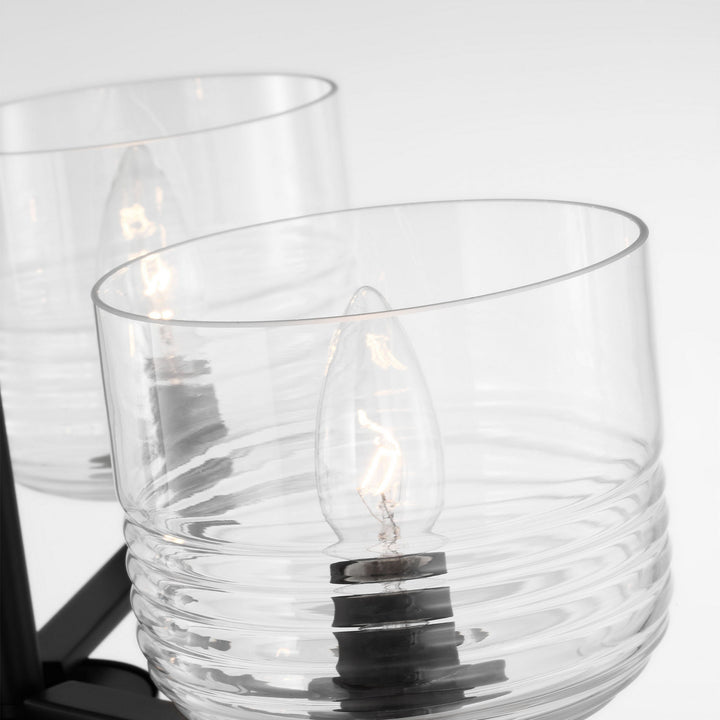 Visual Comfort Studio Canada - DJC1233MBK - Three Light Chandelier - Lochdale - Midnight Black