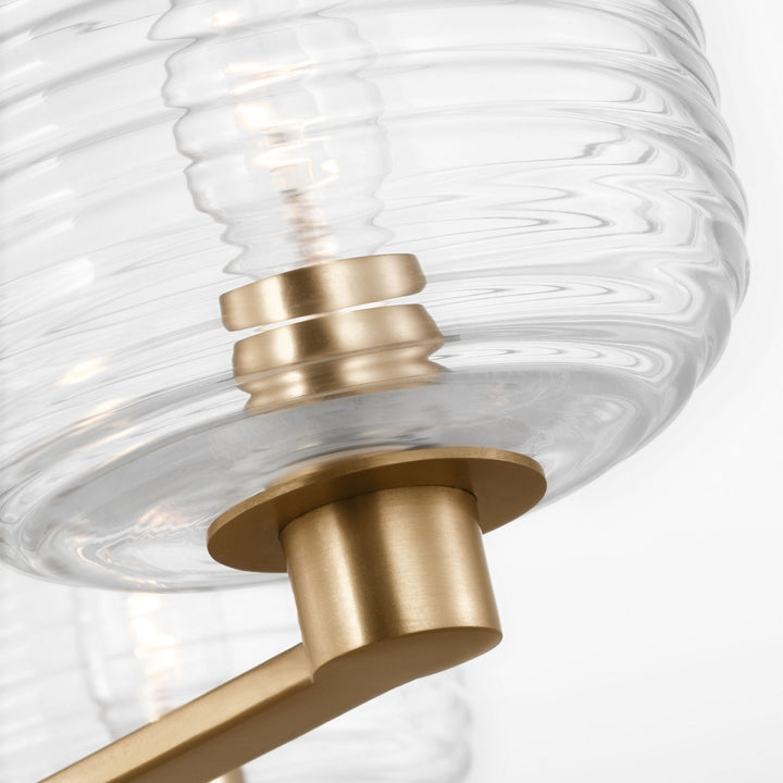 Visual Comfort Studio Canada - DJC1233SB - Three Light Chandelier - Lochdale - Satin Brass