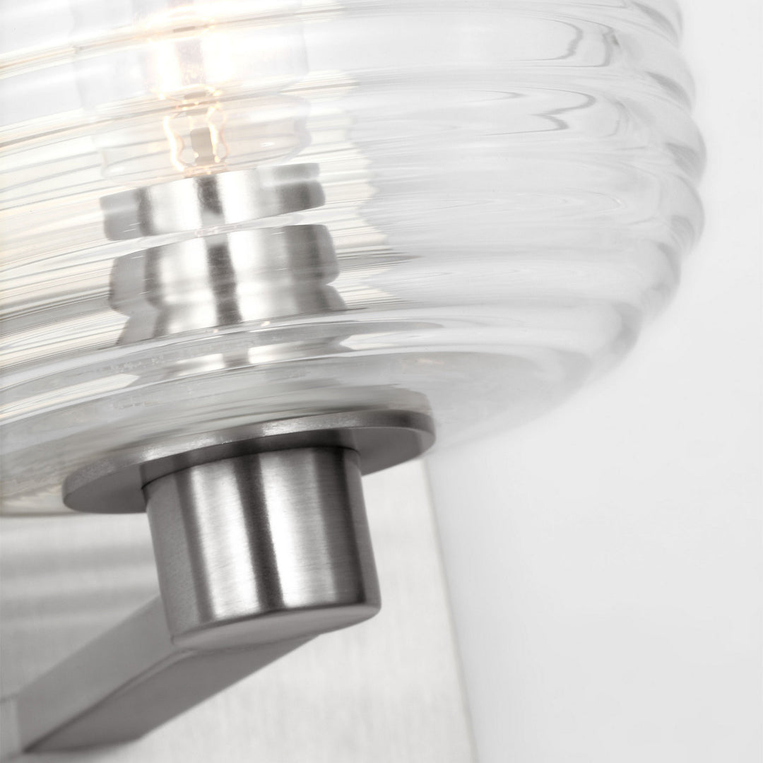 Visual Comfort Studio Canada - DJV1111BS - One Light Wall Sconce - Lochdale - Brushed Nickel