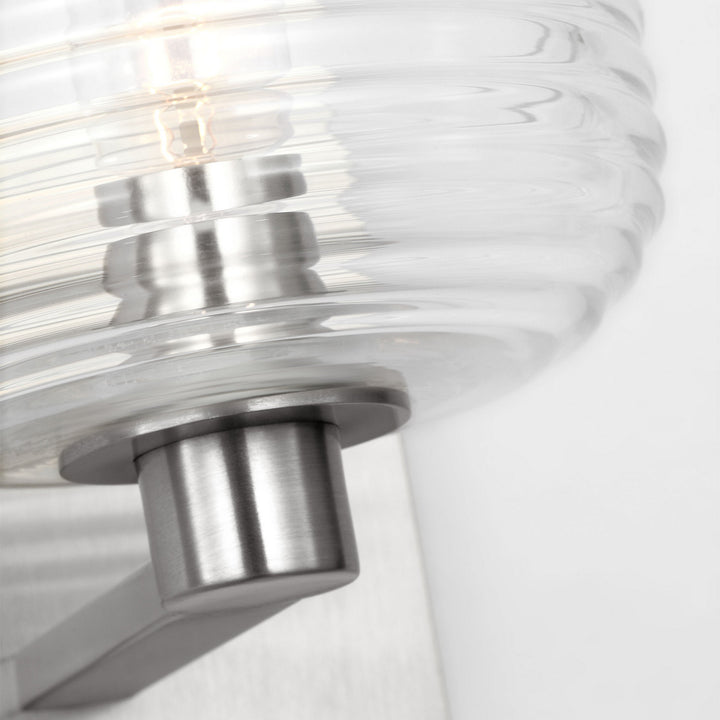 Visual Comfort Studio Canada - DJV1111BS - One Light Wall Sconce - Lochdale - Brushed Nickel