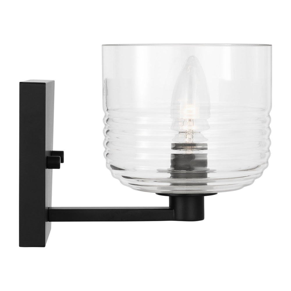 Visual Comfort Studio Canada - DJV1111MBK - One Light Wall Sconce - Lochdale - Midnight Black