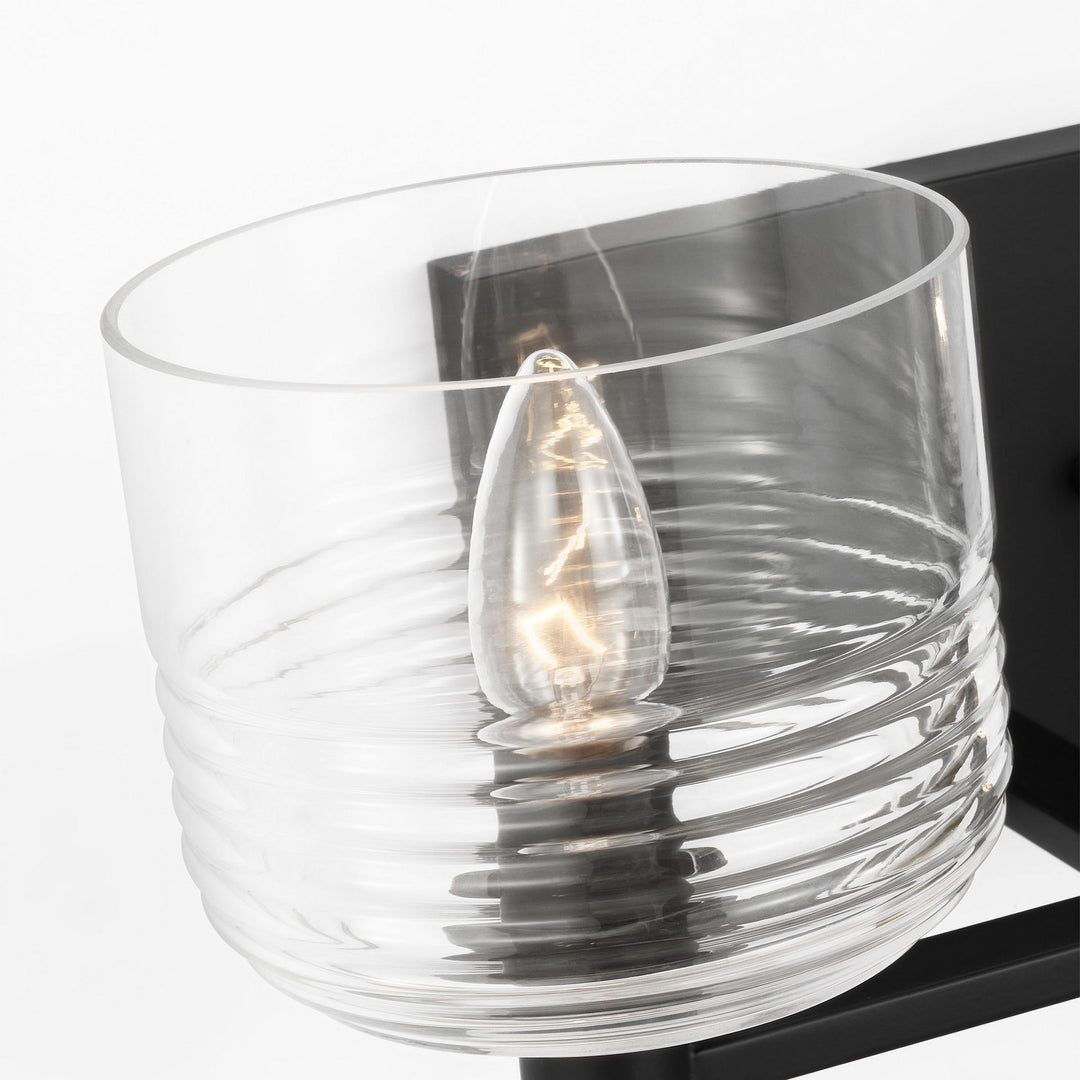 Visual Comfort Studio Canada - DJV1112MBK - Two Light Vanity - Lochdale - Midnight Black
