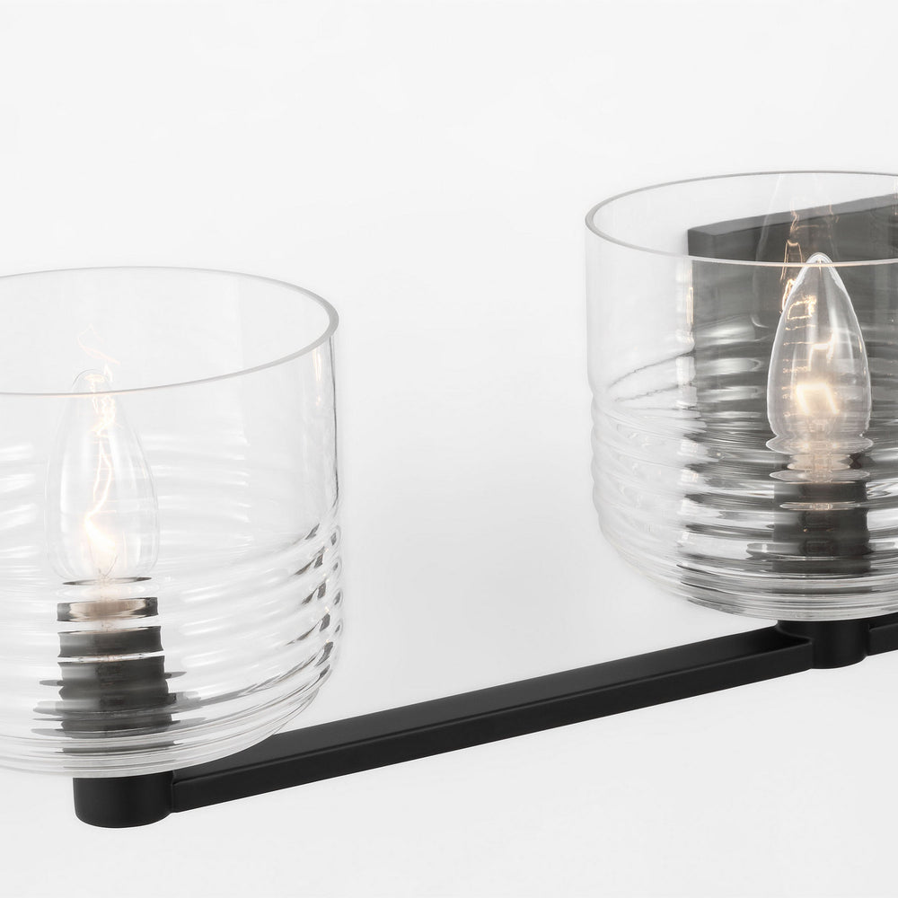 Visual Comfort Studio Canada - DJV1114MBK - Four Light Vanity - Lochdale - Midnight Black