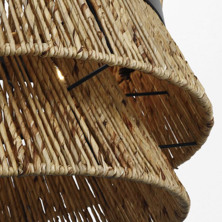 Visual Comfort Studio Canada - DJP1074MBK - Four Light Pendant - Thurlo - Midnight Black