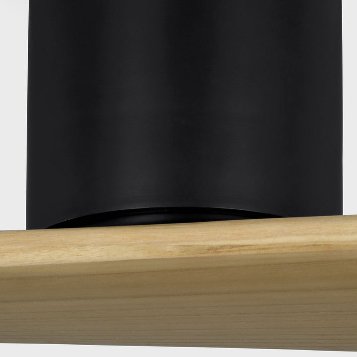 Visual Comfort Fan Canada - 2PLSMH52MBKNH - 52" Ceiling Fan - Plank - Midnight Black