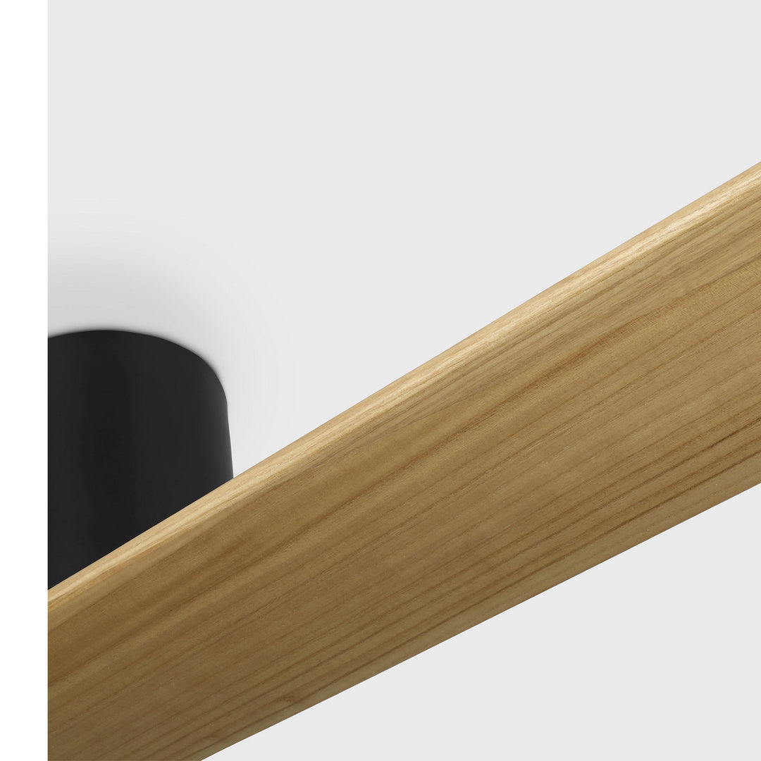 Visual Comfort Fan Canada - 2PLSMH52MBKNH - 52" Ceiling Fan - Plank - Midnight Black