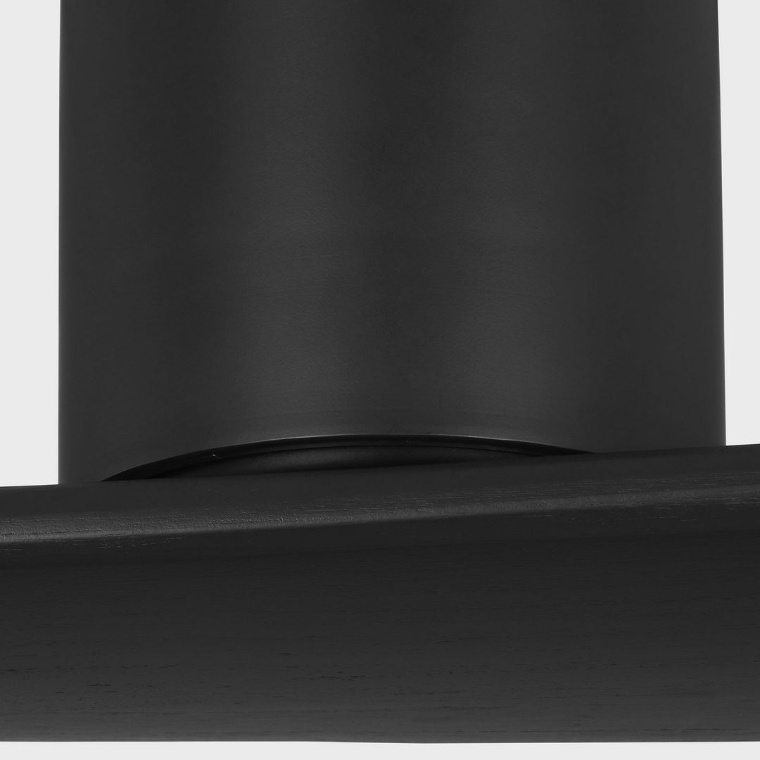 Visual Comfort Fan Canada - 2PLSMH72MBK - 72" Ceiling Fan - Plank - Midnight Black