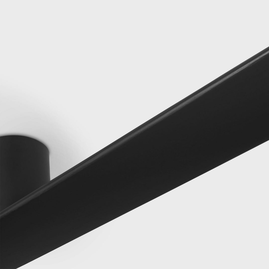 Visual Comfort Fan Canada - 2PLSMH72MBK - 72" Ceiling Fan - Plank - Midnight Black