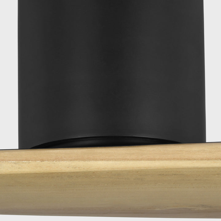 Visual Comfort Fan Canada - 2PLSMH72MBKNH - 72" Ceiling Fan - Plank - Midnight Black