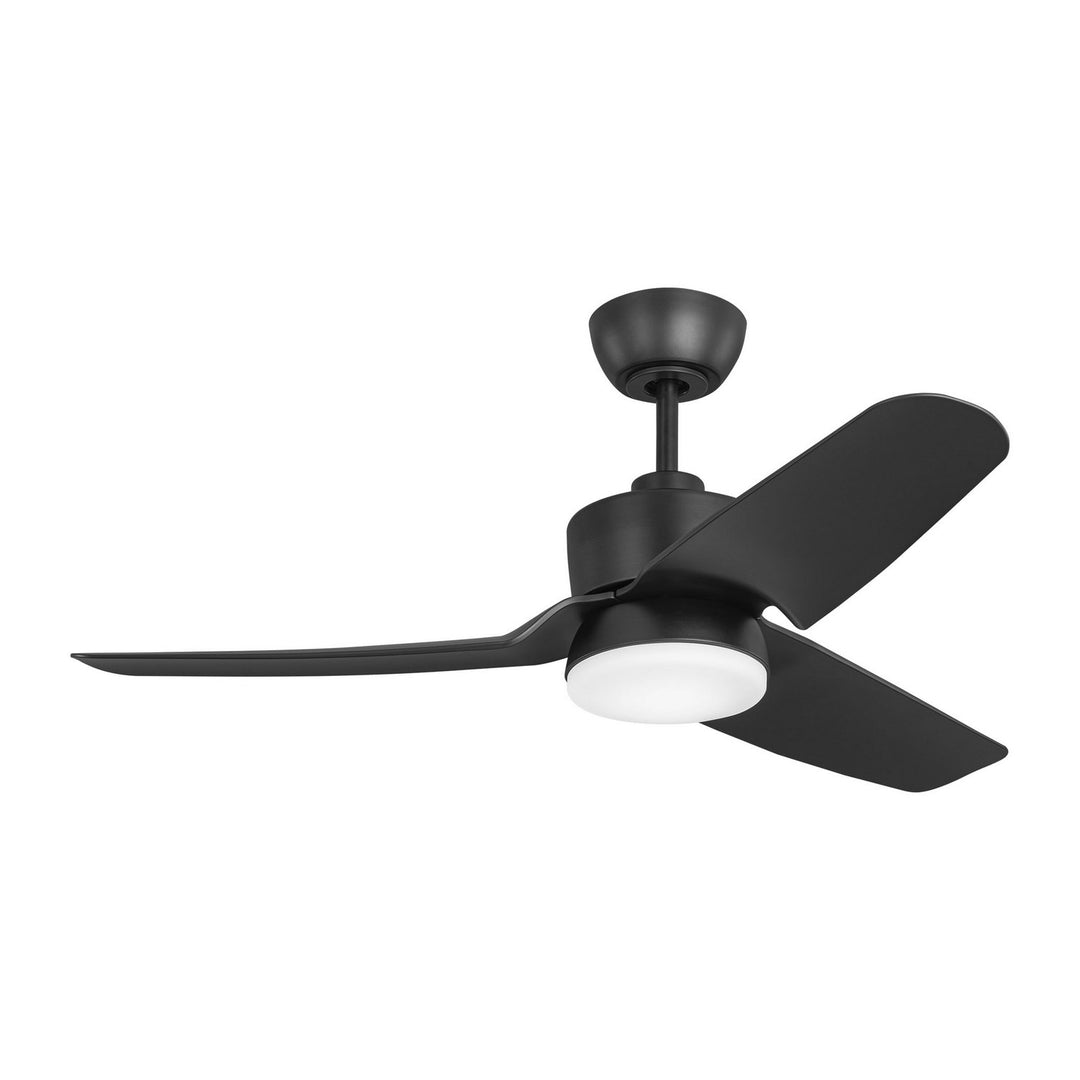Visual Comfort Fan Canada - 3CGR44MBKD - 44" Ceiling Fan - Colgin 44 LED - Midnight Black