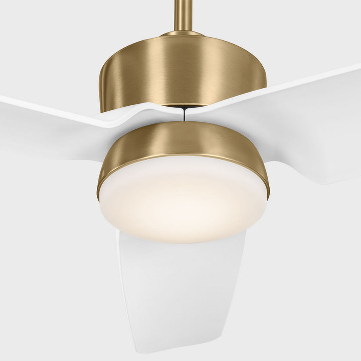 Visual Comfort Fan Canada - 3CGR44SBD - 44" Ceiling Fan - Colgin 44 LED - Satin Brass