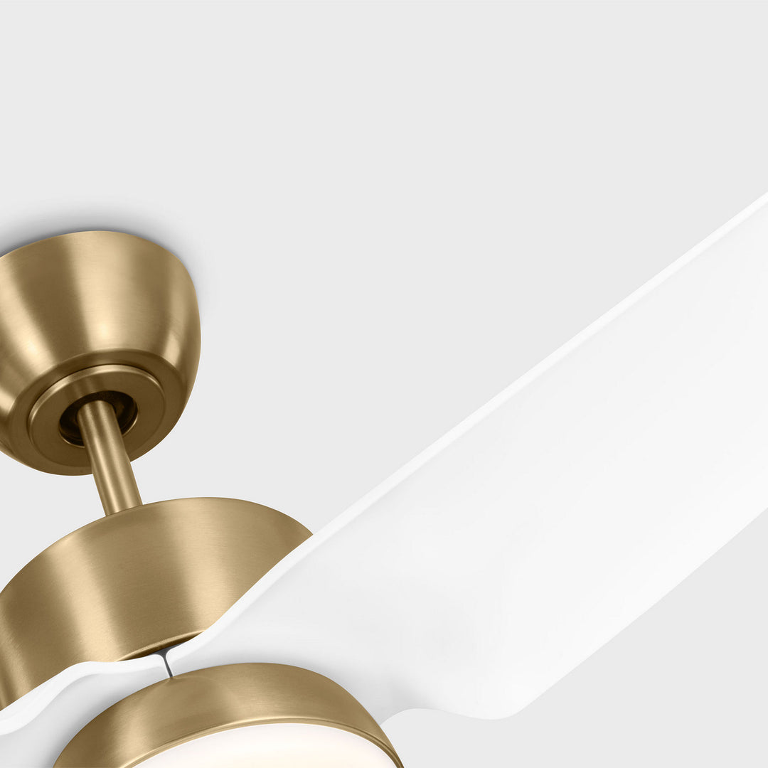Visual Comfort Fan Canada - 3CGR44SBD - 44" Ceiling Fan - Colgin 44 LED - Satin Brass