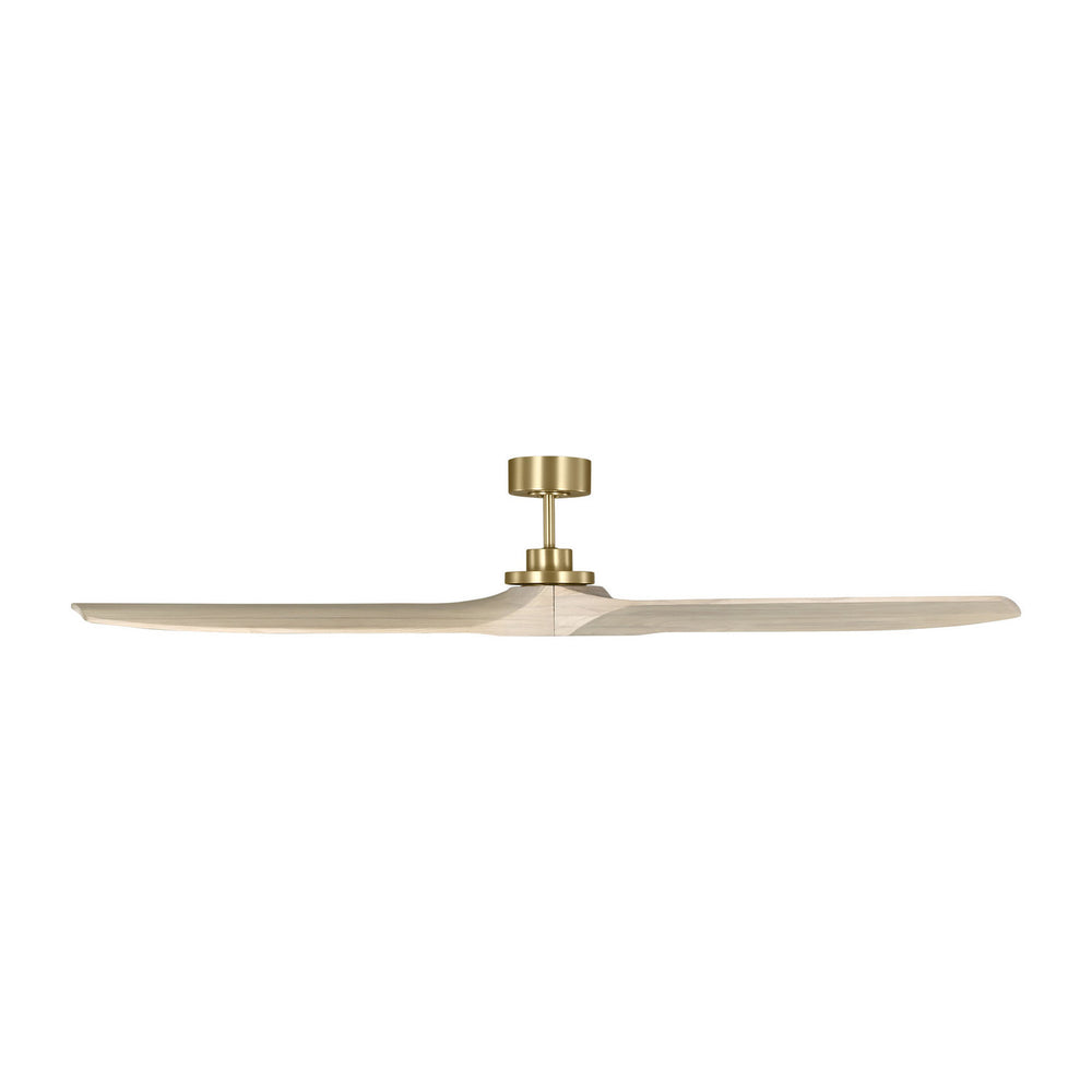 Visual Comfort Fan Canada - 3CLNSM70BBSWWO - 70" Ceiling Fan - Collins - Burnished Brass