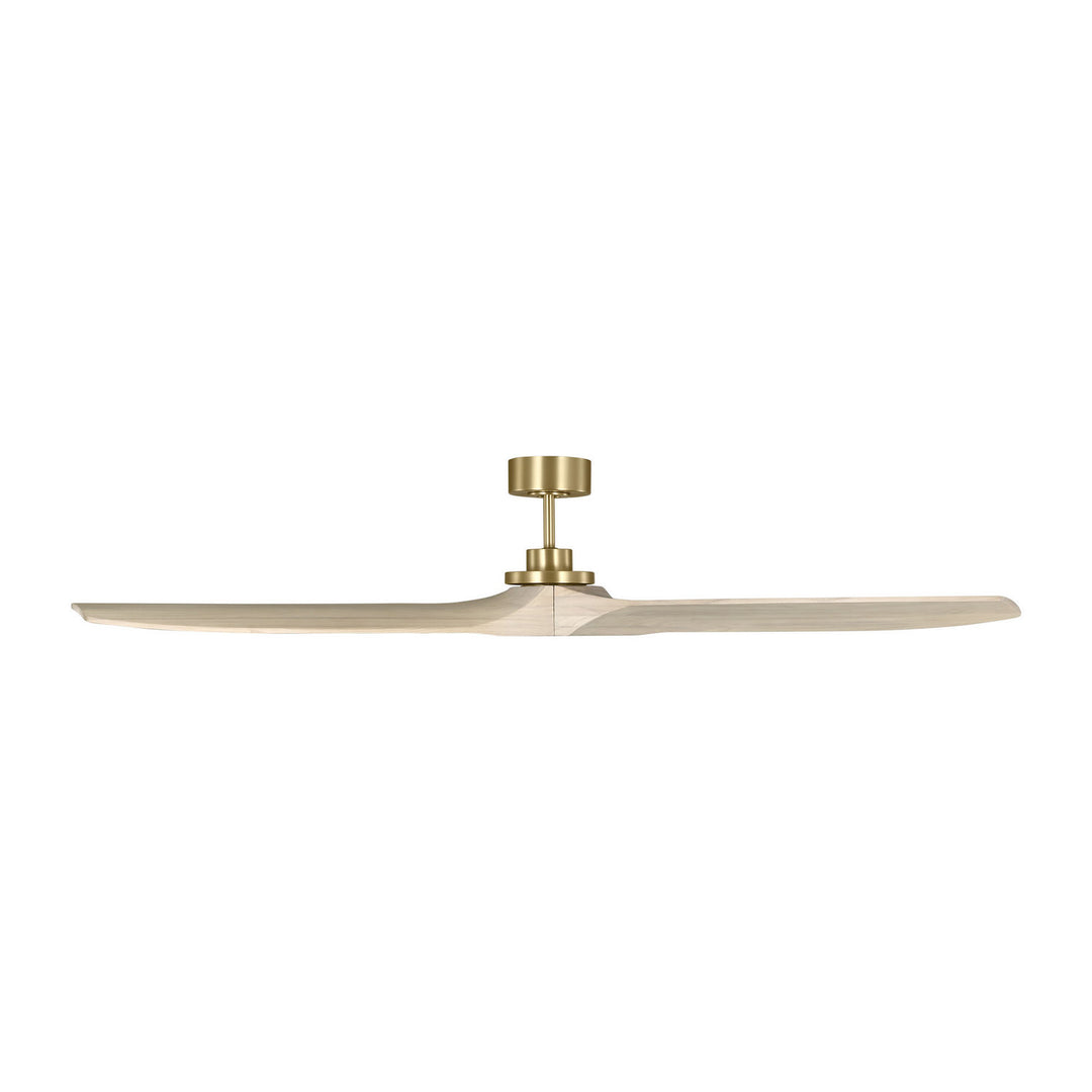 Visual Comfort Fan Canada - 3CLNSM70BBSWWO - 70" Ceiling Fan - Collins Smart 70 - Burnished Brass
