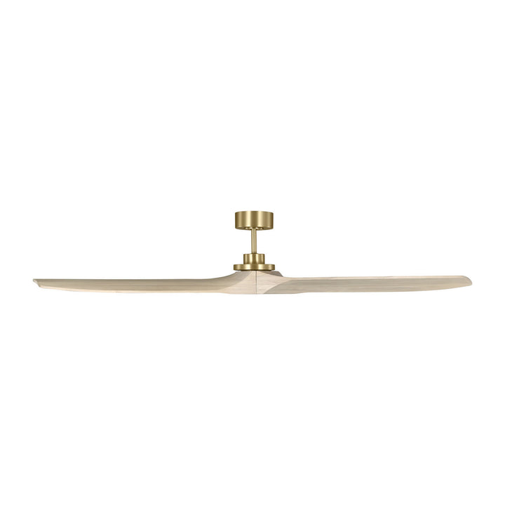 Visual Comfort Fan Canada - 3CLNSM70BBSWWO - 70" Ceiling Fan - Collins Smart 70 - Burnished Brass