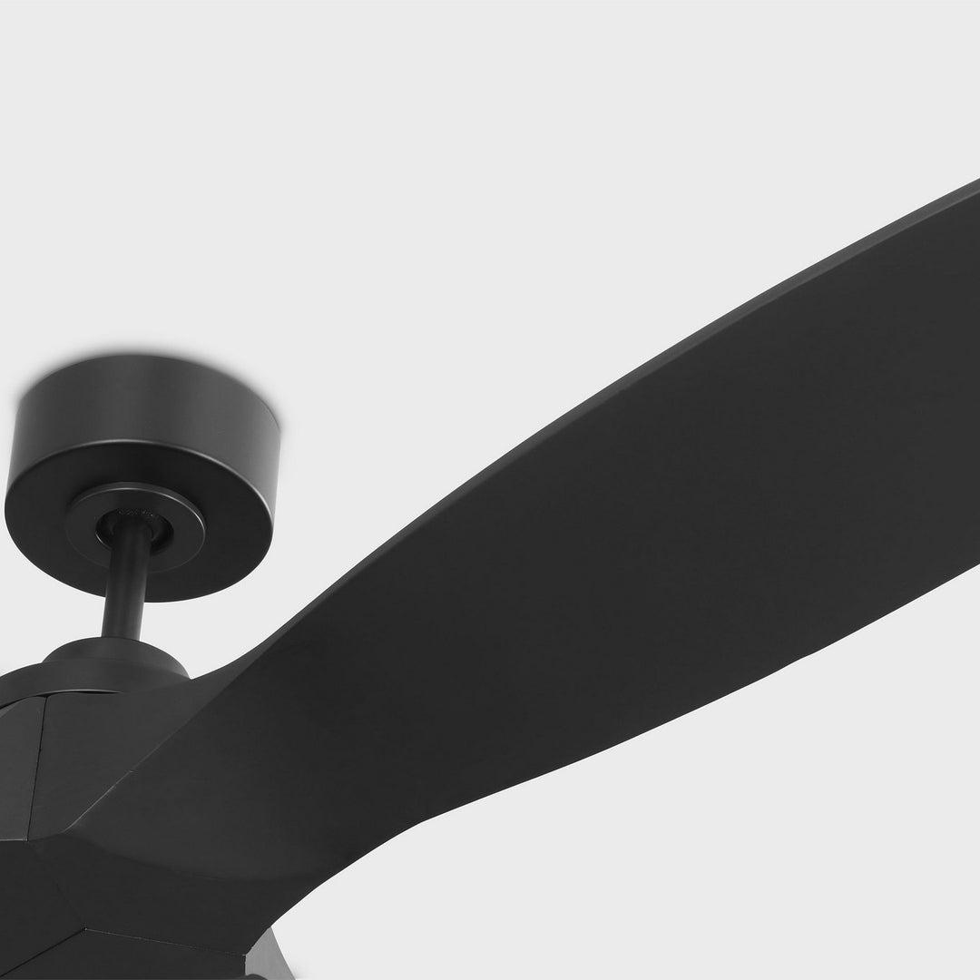 Visual Comfort Fan Canada - 3CLNSM70MBK - 70" Ceiling Fan - Collins Smart 70 - Midnight Black