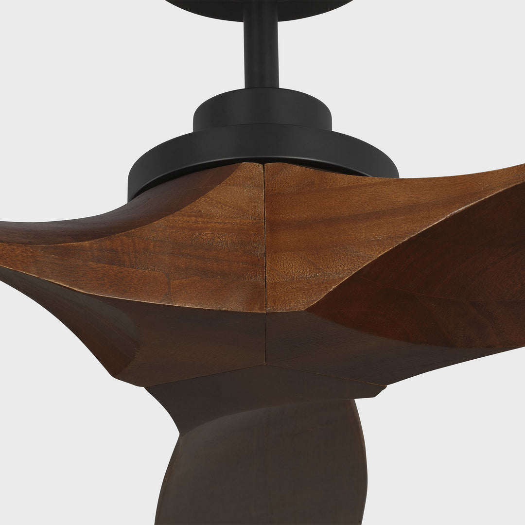 Visual Comfort Fan Canada - 3CLNSM70MBKDW - 70" Ceiling Fan - Collins Smart 70 - Midnight Black