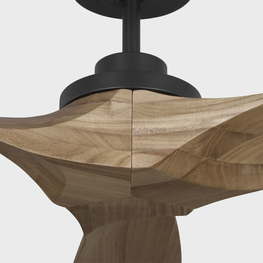 Visual Comfort Fan Canada - 3CLNSM70MBKNH - 70" Ceiling Fan - Collins Smart 70 - Midnight Black