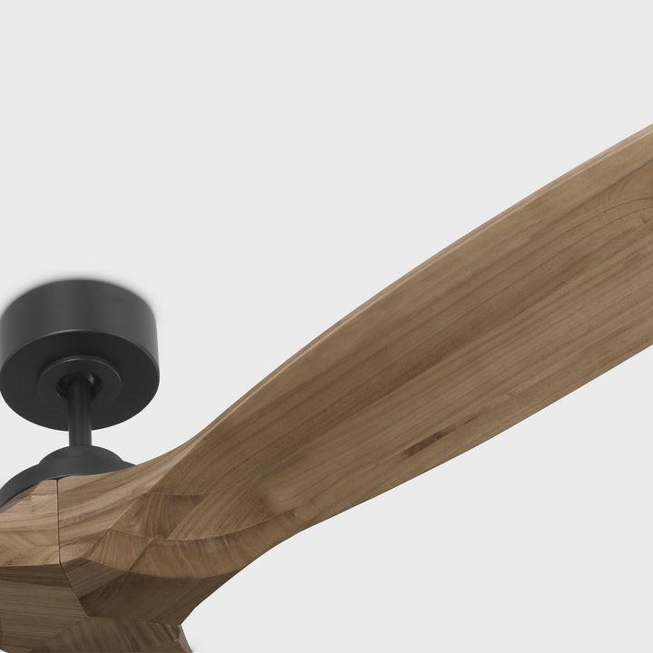 Visual Comfort Fan Canada - 3CLNSM70MBKNH - 70" Ceiling Fan - Collins Smart 70 - Midnight Black
