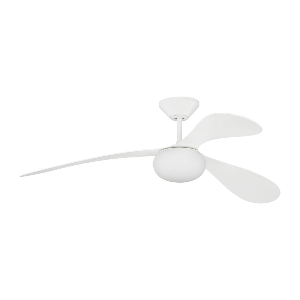 Visual Comfort Fan Canada - 3DPSM58RZWD - 58" Ceiling Fan - Drape - Matte White