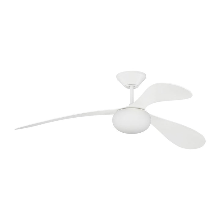 Visual Comfort Fan Canada - 3DPSM58RZWD - 58" Ceiling Fan - Drape Smart 58 LED - Matte White